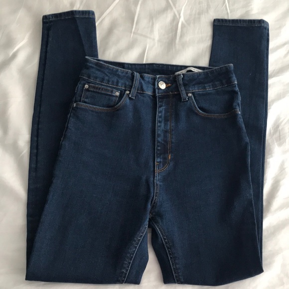 (SOLD) Zara High Rise Slim Fit - Picture 2 of 3